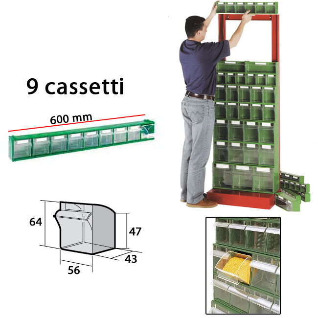 Comò a 9 cassetti con luce LED, cassettiera alta in tessuto per armadio, torre portaoggetti con 3 ripiani, ampio cassetto organizer con prese di