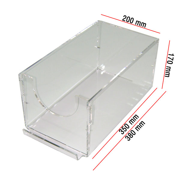 Box in plexiglass porta calze/schedine